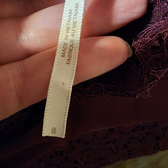 Free People Honey Honey Mini Dress NWT Purple Size 8 - Picture 14 of 16